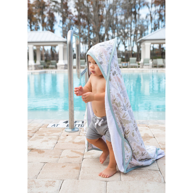 Load image into Gallery viewer, Copper Pearl Premium Knit Hooded Towel | Rex
