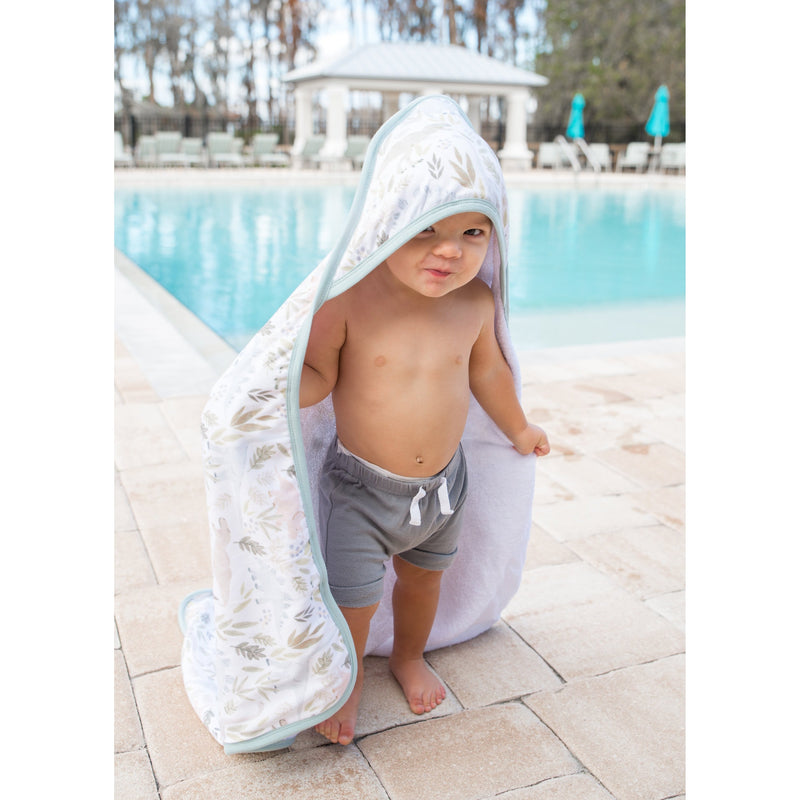 Load image into Gallery viewer, Copper Pearl Premium Knit Hooded Towel | Rex
