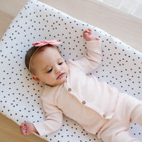 Copper Pearl Premium Knit Diaper Changing Pad Cover | Willow