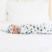 Copper Pearl Newborn Knotted Gown | Wild