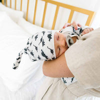 Copper Pearl Newborn Knotted Gown | Wild