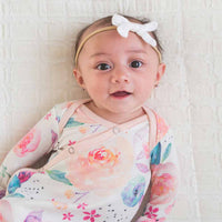 Copper Pearl Newborn Knotted Gown | Bloom