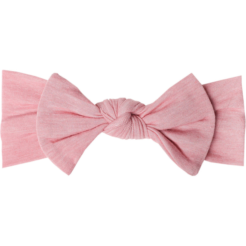 Load image into Gallery viewer, Copper Pearl Knit Headband Bow | Darling
