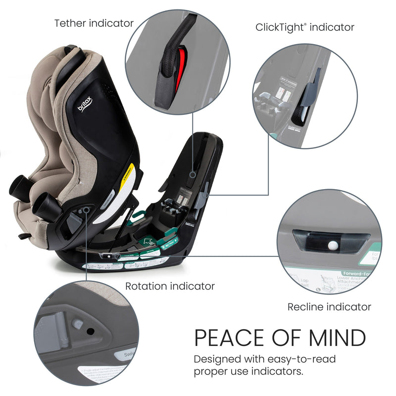 Load image into Gallery viewer, Britax Galaxy 360 Slim Rotating Car Seat | PRE-ORDER

