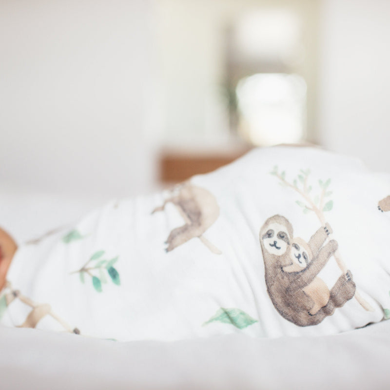 Load image into Gallery viewer, Copper Pearl Knit Swaddle Blanket | Noah
