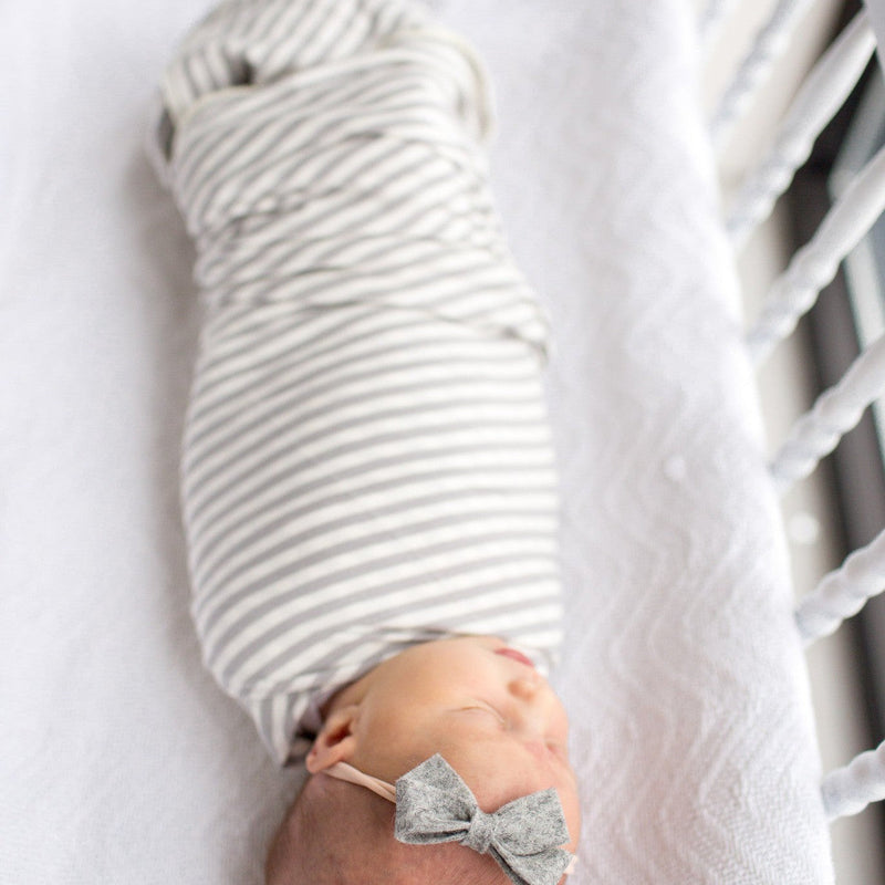 Load image into Gallery viewer, Copper Pearl Knit Swaddle Blanket | Everest
