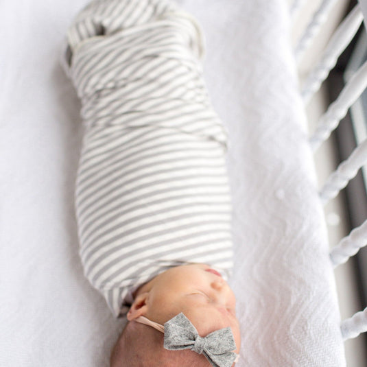 Copper Pearl Knit Swaddle Blanket | Everest