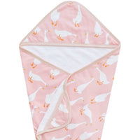 Copper Pearl Premium Baby Knit Hooded Towel | Goosie