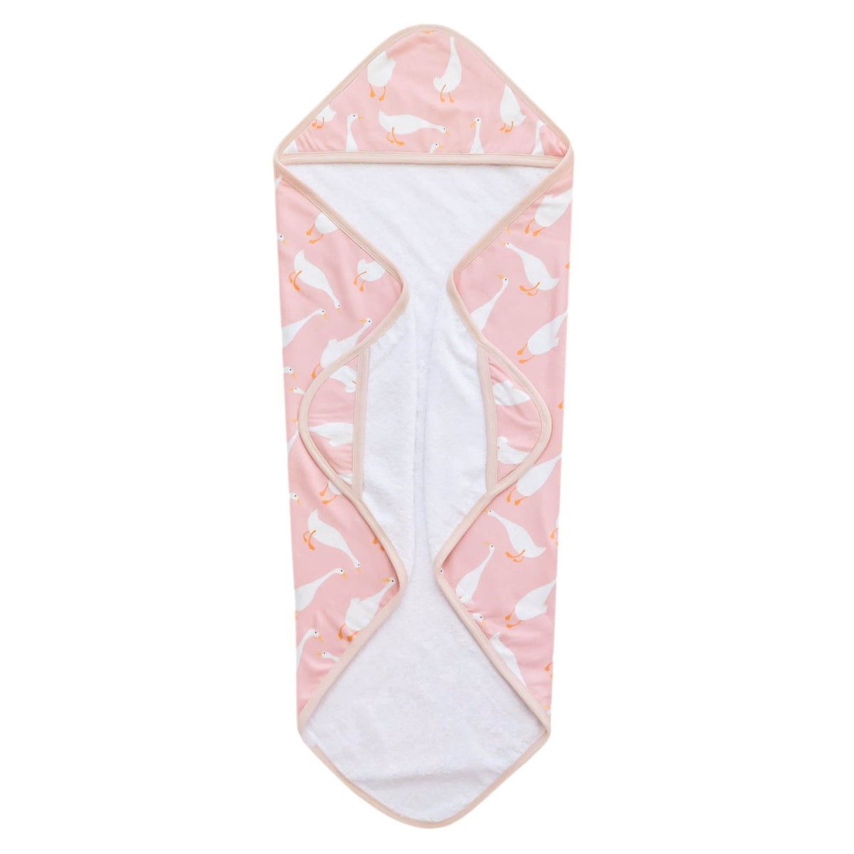 Copper Pearl Premium Baby Knit Hooded Towel | Goosie