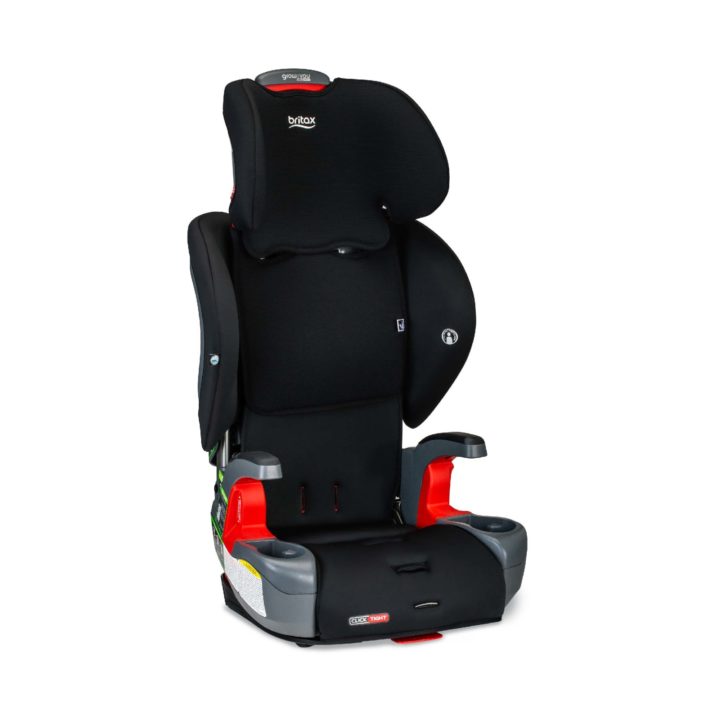 Load image into Gallery viewer, Britax Grow With You Clicktight Harness Booster Car Seat - Black
