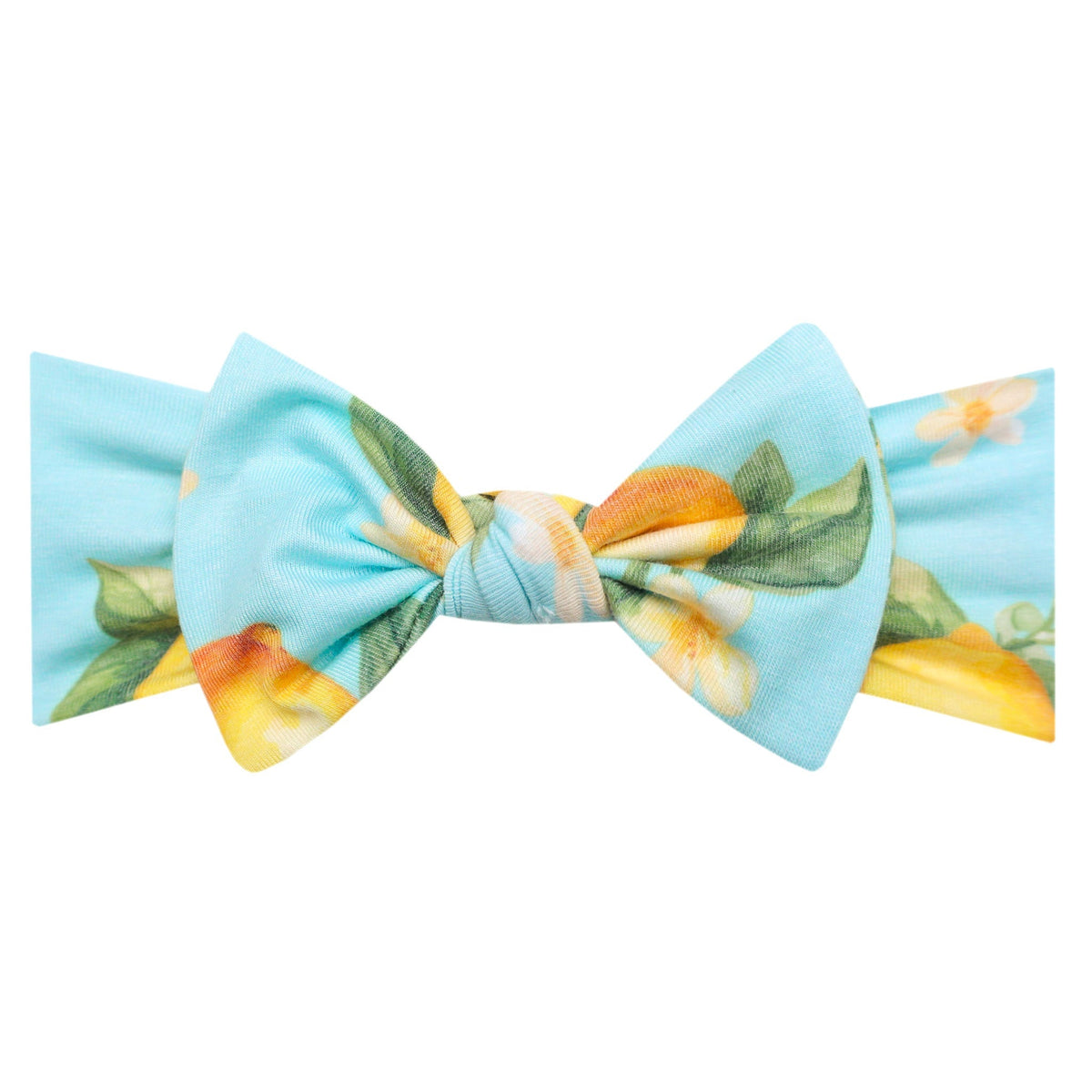 Copper Pearl Knit Headband Bow | Melody