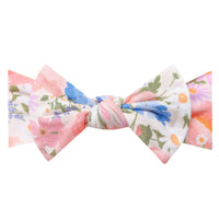 Copper Pearl Knit Headband Bow | Penelope