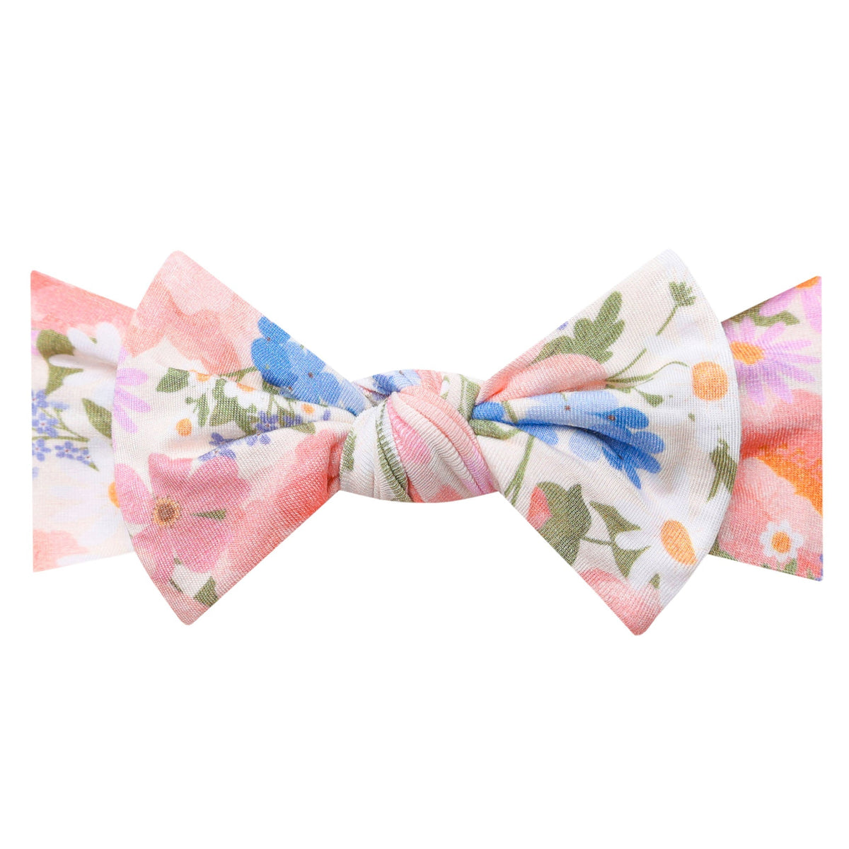 Copper Pearl Knit Headband Bow | Penelope