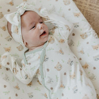 Copper Pearl Knit Headband Bow | Wilder
