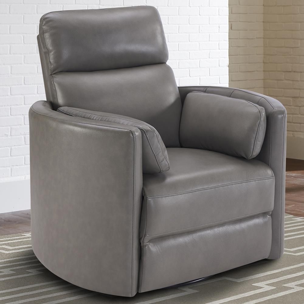 PL Heritage Radius Leather Power Recliner with USB Charging Port + Free Battery