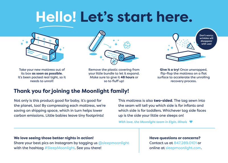 Load image into Gallery viewer, Moonlight Slumber Starlight Sleepwell Crib Mattress (Compressed &amp; Rolled)
