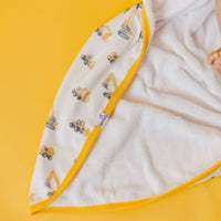 Copper Pearl Premium Baby Knit Hooded Towel | Dozer