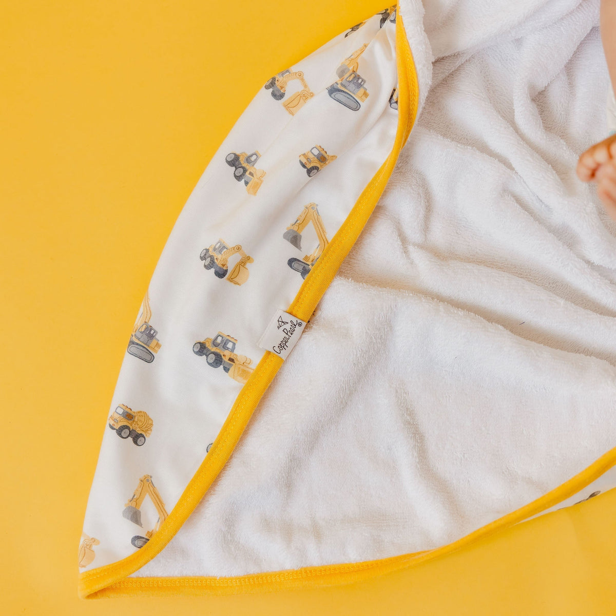 Copper Pearl Premium Baby Knit Hooded Towel | Dozer