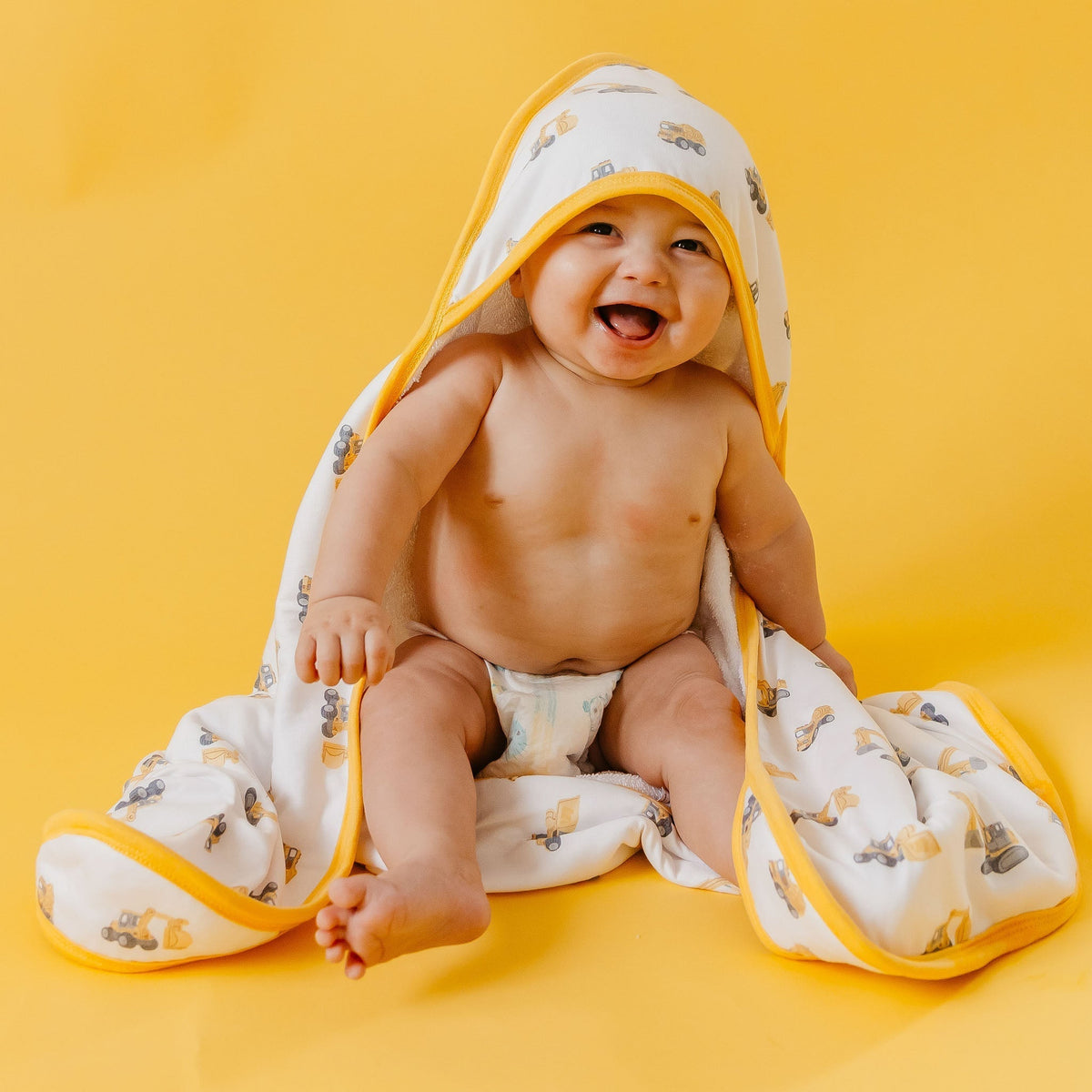 Copper Pearl Premium Baby Knit Hooded Towel | Dozer
