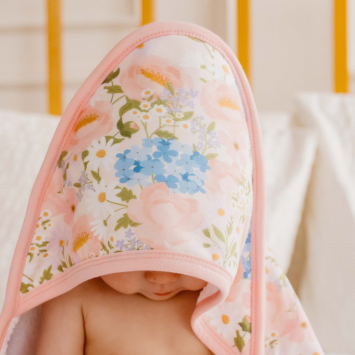 Copper Pearl Premium Baby Knit Hooded Towel | Penelope