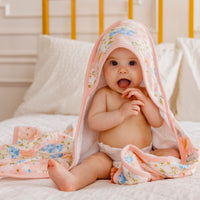 Copper Pearl Premium Baby Knit Hooded Towel | Penelope