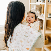 Copper Pearl Premium Burp Cloths | Flora