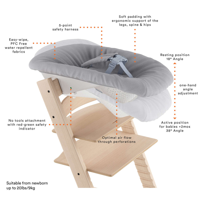 Load image into Gallery viewer, Stokke Tripp Trapp with Newborn Set
