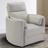 PL Heritage Radius Leather Power Recliner with USB Charging Port + Free Battery