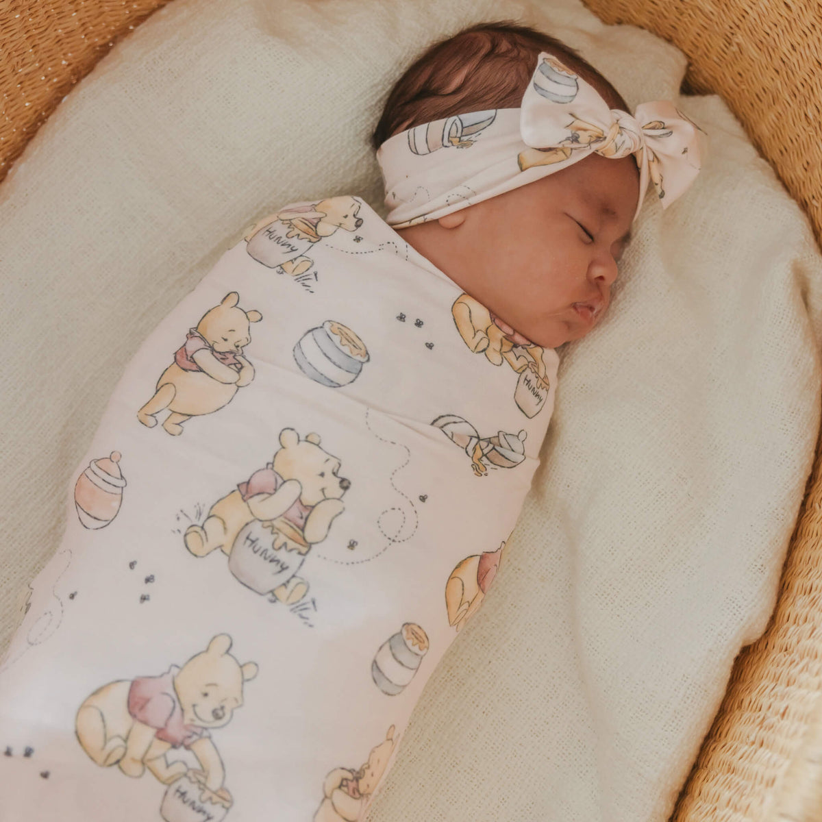 Copper Pearl Knit Swaddle Blanket | Hunny