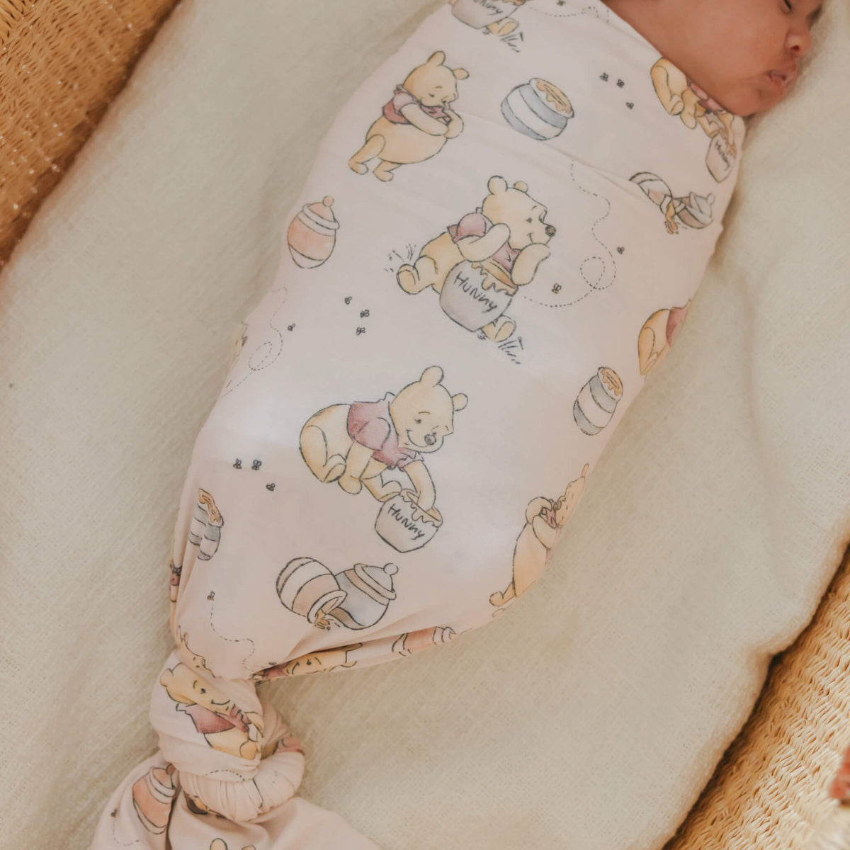 Copper Pearl Knit Swaddle Blanket | Hunny