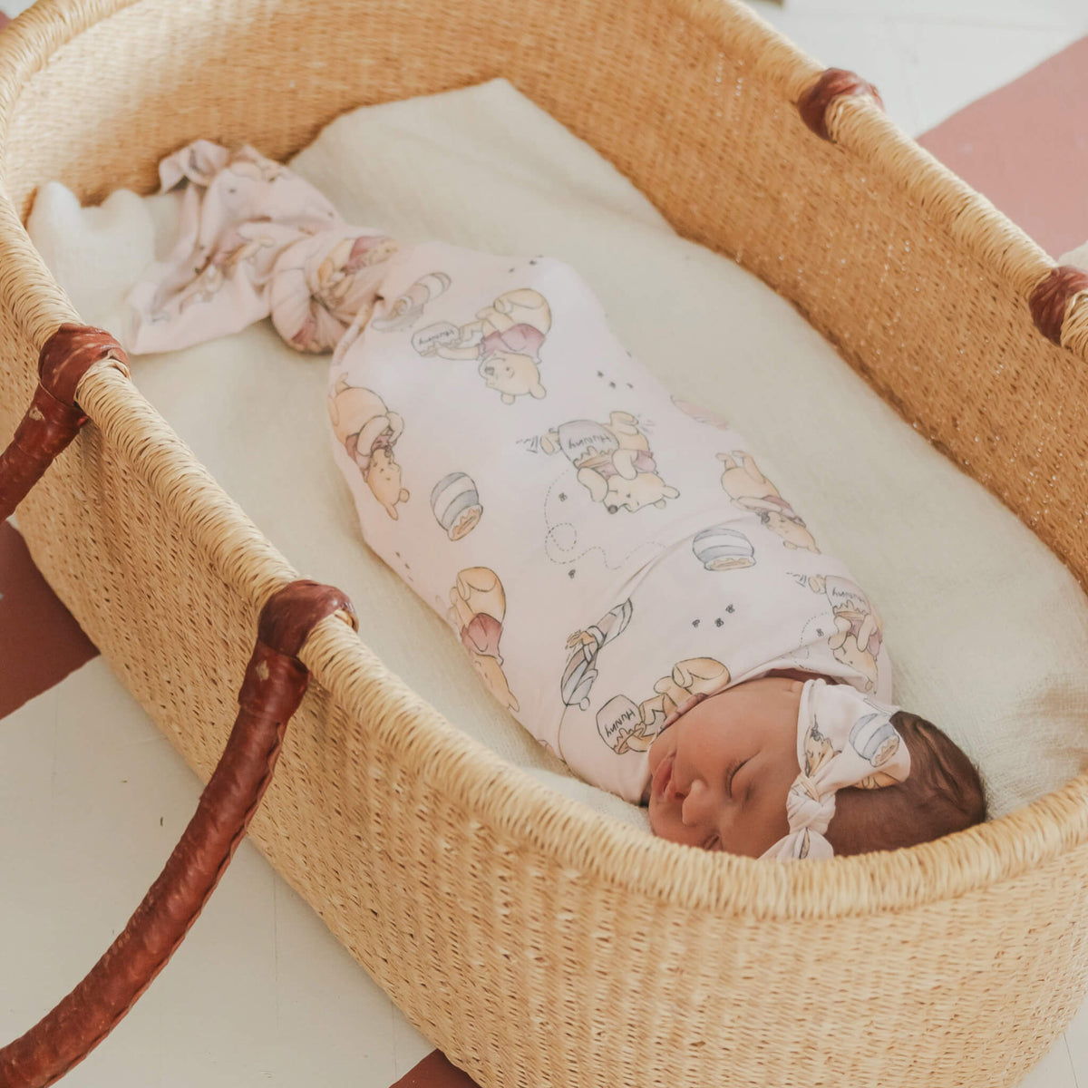 Copper Pearl Knit Swaddle Blanket | Hunny