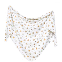 Copper Pearl Knit Swaddle Blanket | Wilder