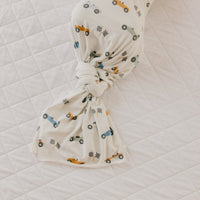 Copper Pearl Knit Swaddle Blanket | Speedster