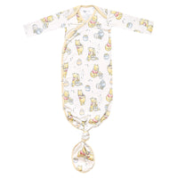 Copper Pearl Newborn Knotted Gown | Hunny