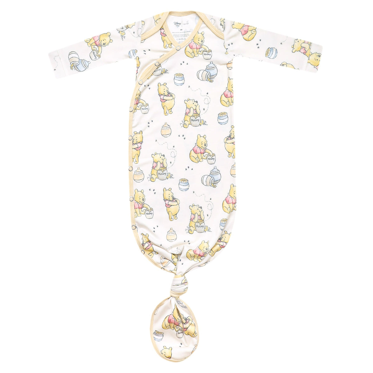 Copper Pearl Newborn Knotted Gown | Hunny