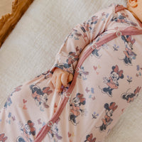 Copper Pearl Newborn Knotted Gown | Minnie Mouse