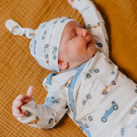 Copper Pearl Newborn Knotted Gown | Speedster