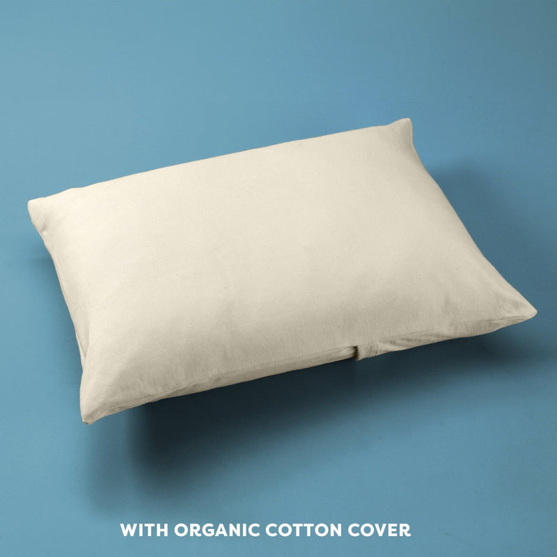 Load image into Gallery viewer, Moonlight Slumber Little Dreamer Toddler Pillow with Organic Cover
