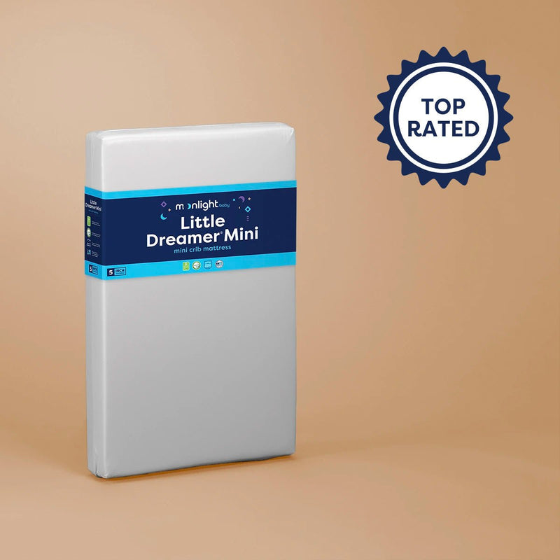 Load image into Gallery viewer, Moonlight Slumber Little Dreamer Mini Crib Mattress
