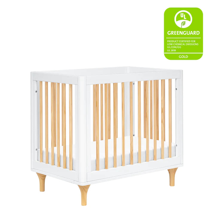 Load image into Gallery viewer, Babyletto Lolly 4-in-1 Convertible Mini Crib and Twin Bed with Toddler Bed Conversion Kit
