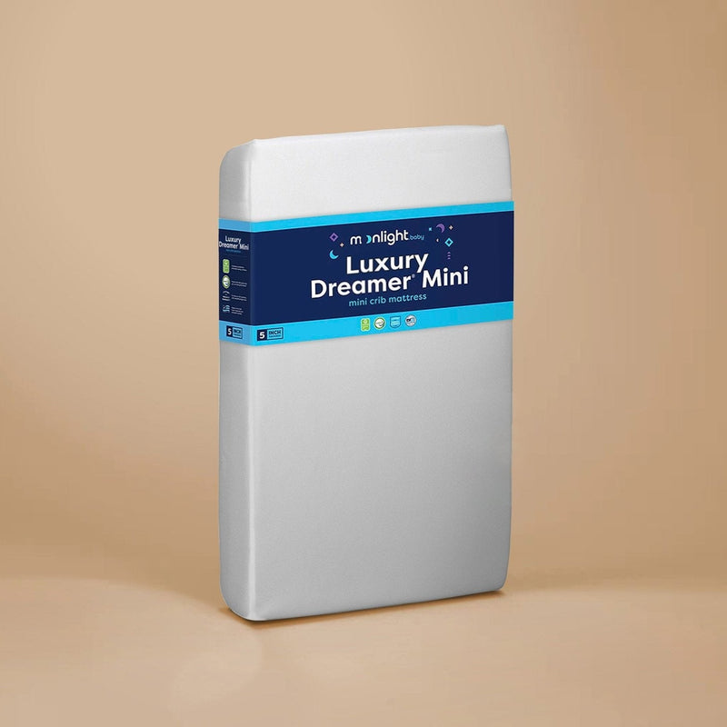 Load image into Gallery viewer, Moonlight Slumber Luxury Dreamer Mini Crib Mattress
