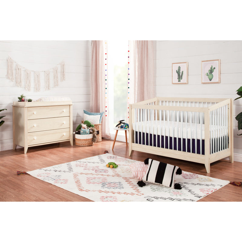 Load image into Gallery viewer, Babyletto Sprout 4-in-1 Convertible Crib with Toddler Bed Conversion Kit
