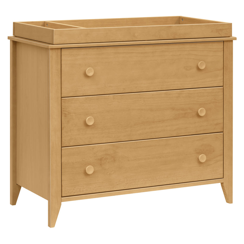 Load image into Gallery viewer, Babyletto Sprout 3-Drawer Changer Dresser with Removable Changing Tray
