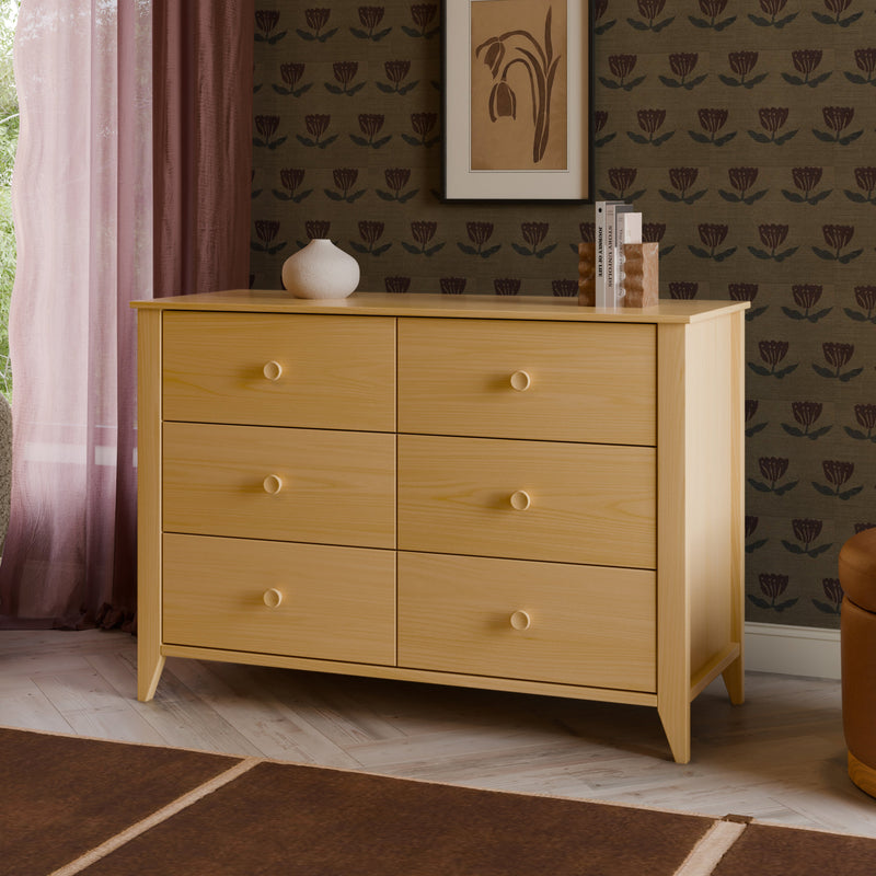 Load image into Gallery viewer, Babyletto Sprout 6-Drawer Double Dresser
