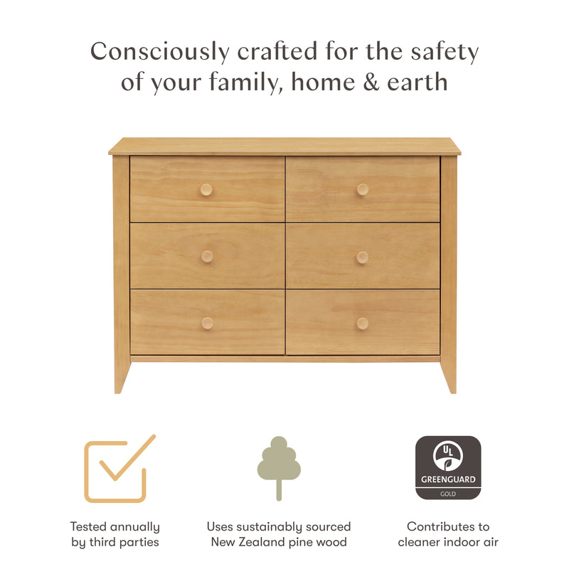 Load image into Gallery viewer, Babyletto Sprout 6-Drawer Double Dresser
