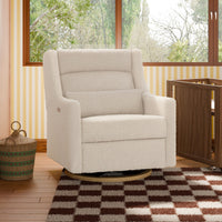 Babyletto Kiwi Plus Chair and a Half Power Recliner & Swivel Glider with Power Adjustable Headrest and USB Port