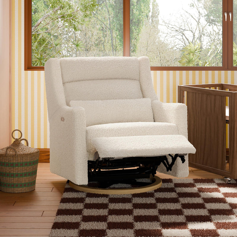 Load image into Gallery viewer, Babyletto Kiwi Plus Chair and a Half Power Recliner &amp; Swivel Glider with Power Adjustable Headrest and USB Port
