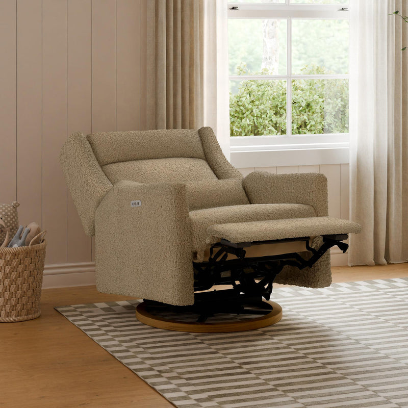 Load image into Gallery viewer, Babyletto Kiwi Plus Chair and a Half Power Recliner &amp; Swivel Glider with Power Adjustable Headrest and USB Port
