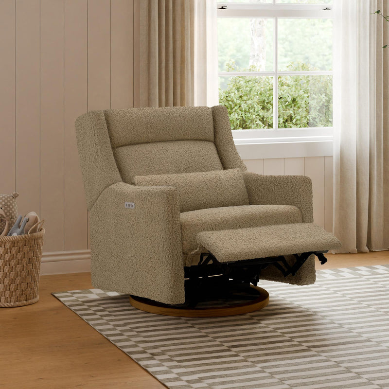 Load image into Gallery viewer, Babyletto Kiwi Plus Chair and a Half Power Recliner &amp; Swivel Glider with Power Adjustable Headrest and USB Port
