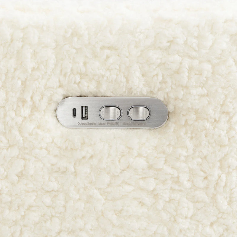 Load image into Gallery viewer, Babyletto Kiwi Plus Power Recliner and Swivel Glider with Power Adjustable Headrest and USB Port
